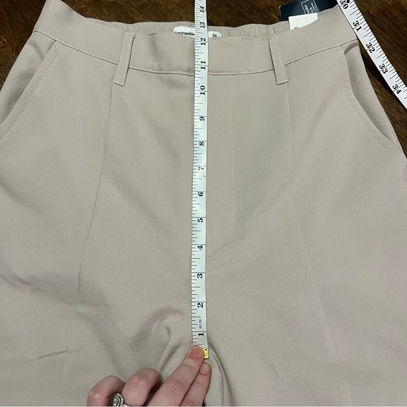 NWT Abercrombie & Fitch Ultra High Rise Pants Skinny Split Hem Trousers 26 / 2 - Picture 8 of 13